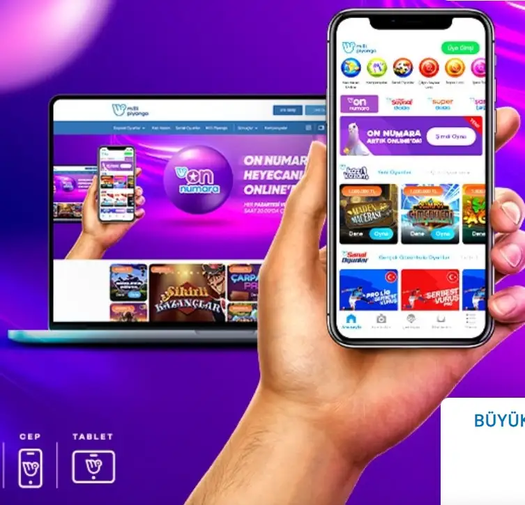 Milli Piyango online on desktop and mobile